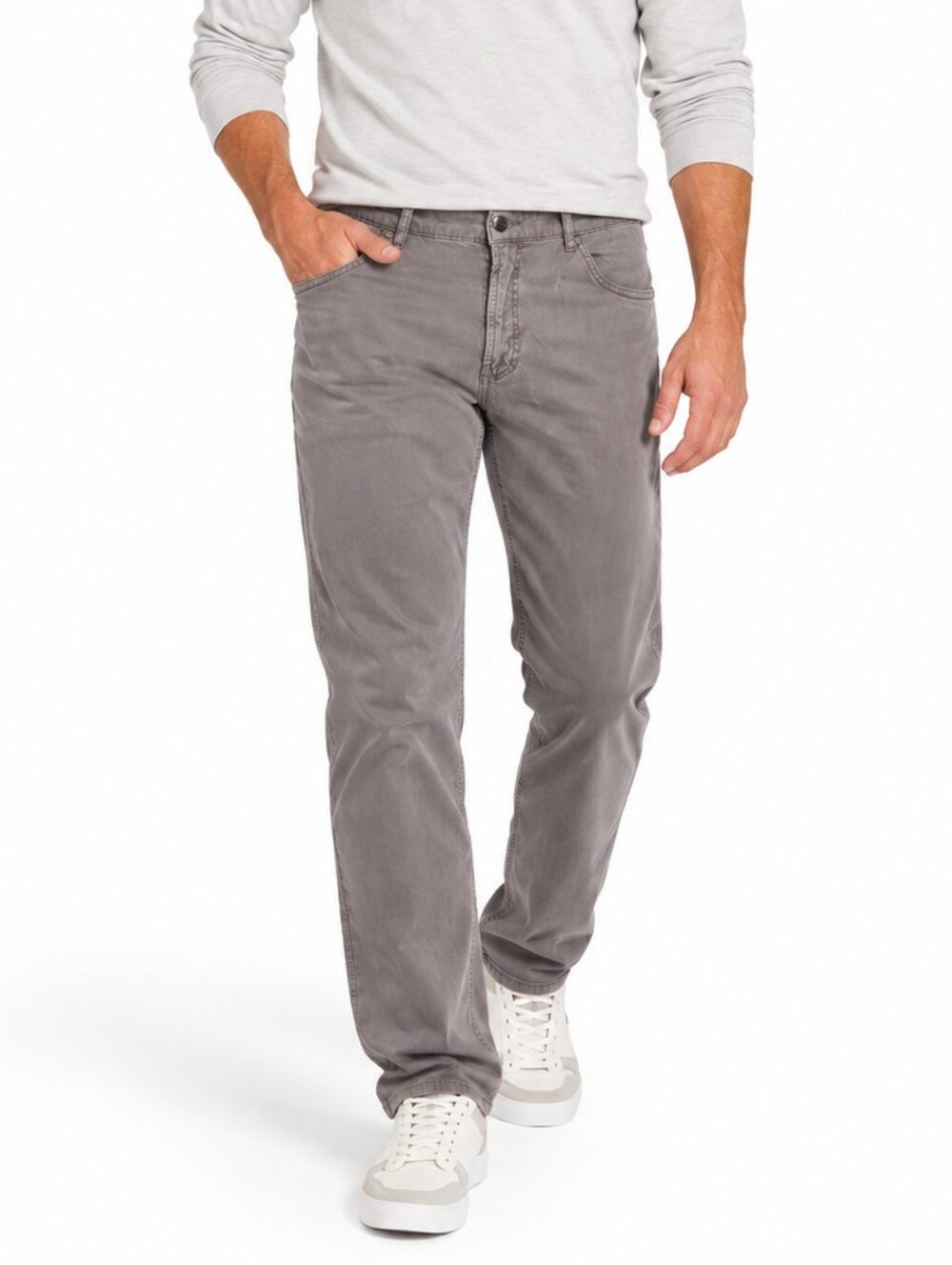 Peter Millar Crown Crafted Men’s Pants 36x34 Gray Tencel Cotton Stretch 5 Pocket
